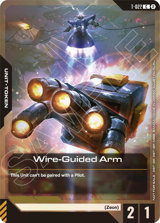 T-022/Wire-Guided Arm Gundam Promo
