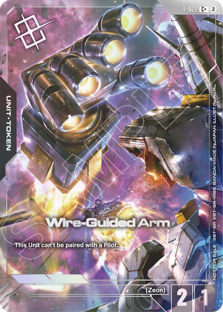 T-022/Wire-Guided Arm C+ Gundam Promo