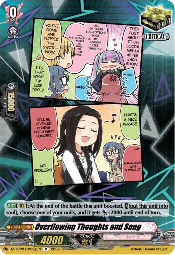 DZ-TBP01/092gEN Overflowing Thoughts and Song R DZTBP01
