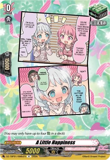 DZ-TBP01/098cEN A Little Happiness R DZTBP01