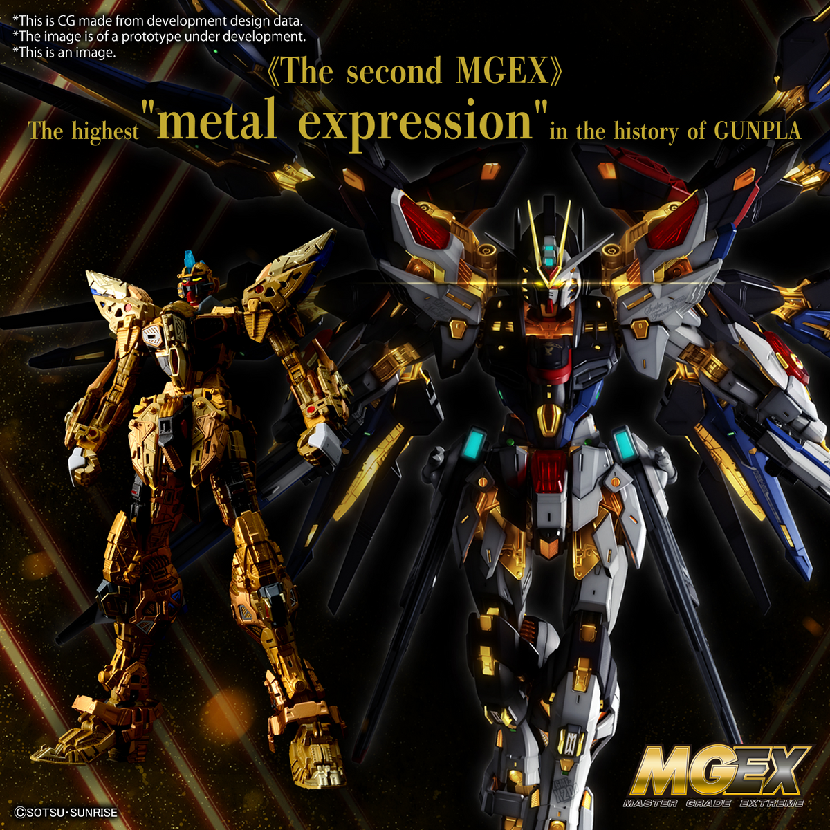 MGEX 1/100 STRIKE FREEDOM GUNDAM gunpla