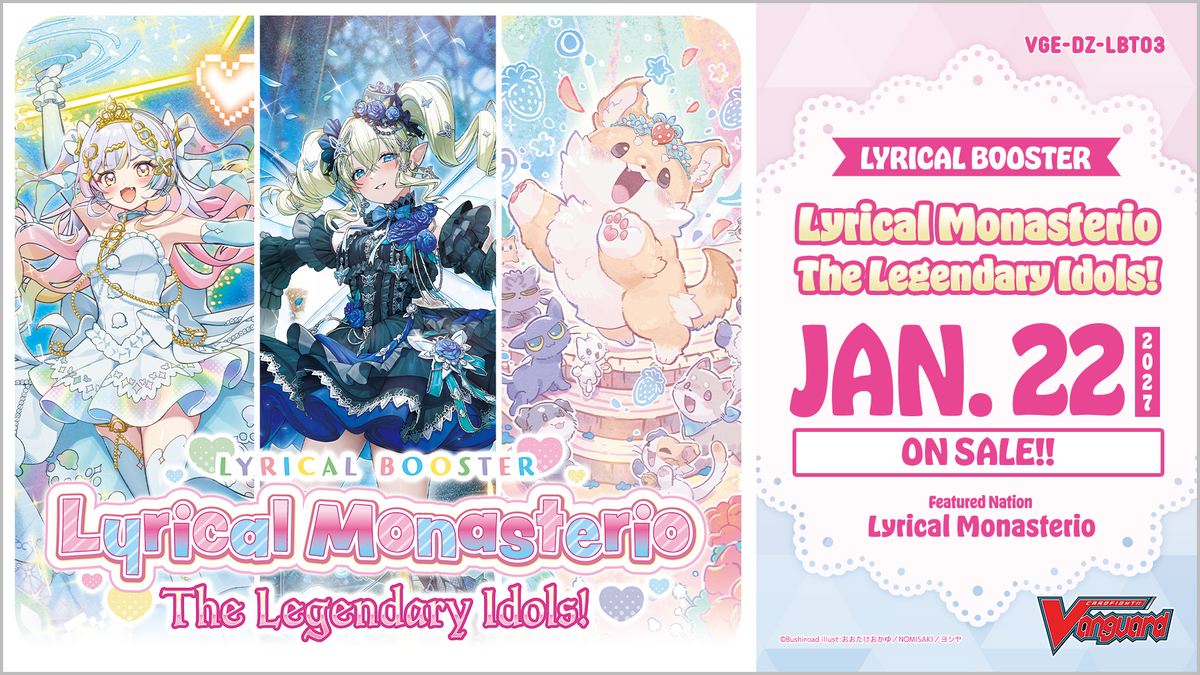 DZLBT03 Lyrical Monasterio The Legendary Idols! Booster Case [PREORDER] PreorderCFV