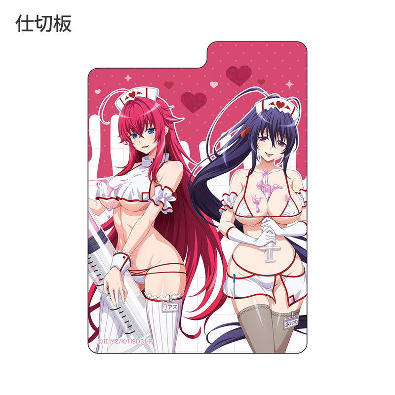 High School D x D HERO New Illustration Deck Case (Rias Gremory & Akeno Himejima / White Nurse) deckbox