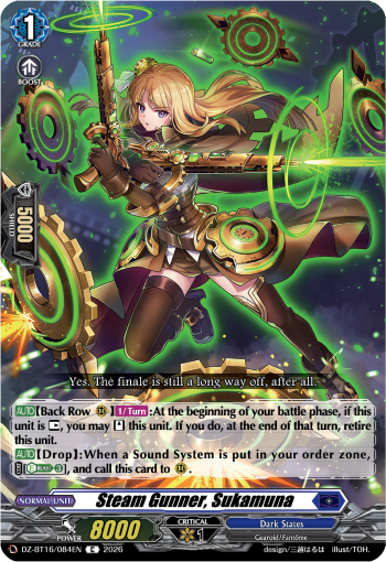 DZ-BT16/084EN Steam Gunner, Sukamuna C DZBT16