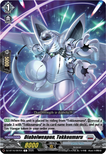 DZ-BT16/097EN Diabolweapon, Tokkoumaru C DZBT16