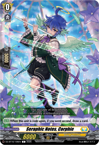DZ-BT16/106EN Seraphic Notes, Corphie C