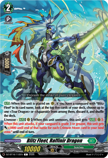 DZ-BT16/112EN Blitz Fleet, Raffinir Dragon C DZBT16