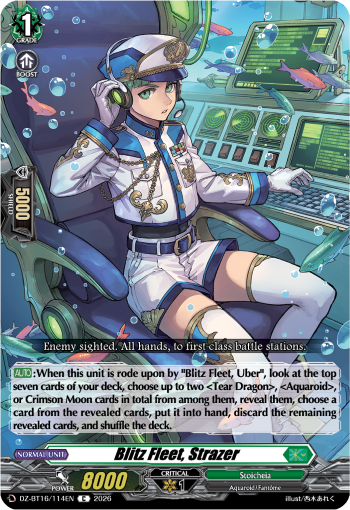 DZ-BT16/114EN Blitz Fleet, Strazer C DZBT16