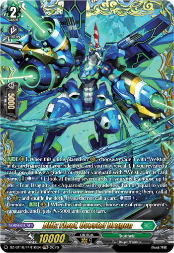 DZ-BT16/FFR16EN Blitz Fleet, Uvestei Dragon FFR DZBT16