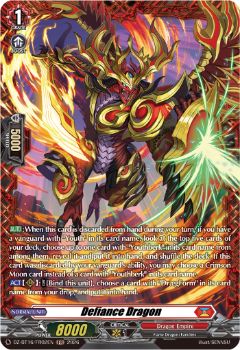 DZ-BT16/FR02EN Defiance Dragon FR