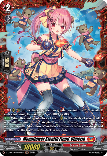 DZ-BT16/FR07EN Moonflower Stealth Fiend, Ulmeria FR DZBT16