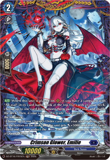 DZ-BT16/FR15EN Crimson Glower, Emilie FR DZBT16