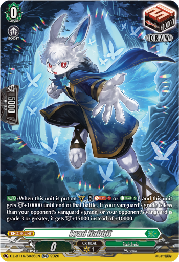 DZ-BT16/SR36EN Lead Rabbit SR DZBT16
