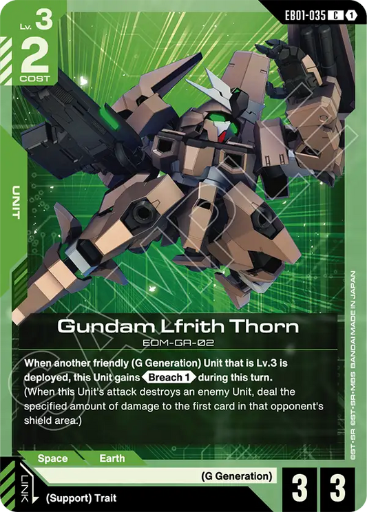 EB01-035/Gundam Lfrith Thorn C EB01