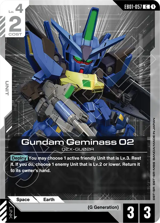 EB01-057/Gundam Geminass 02 C EB01