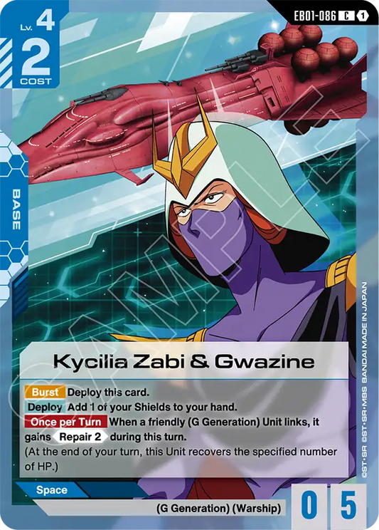 EB01-086/Kycilia Zabi & Gwazine C EB01
