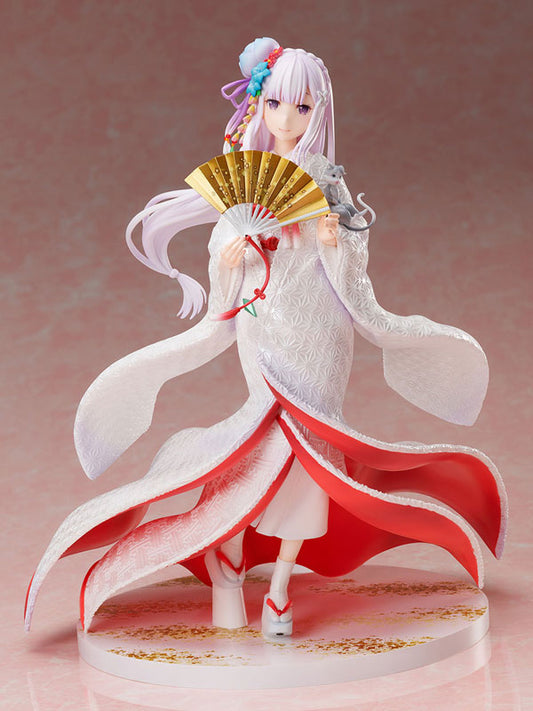 Re:ZERO -Starting Life in Another World- Emilia -Shiromuku- 1/7 Complete Figure