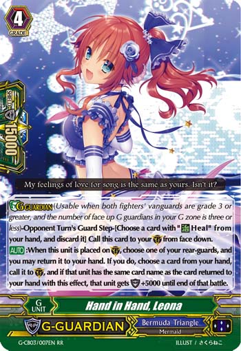 G-CB03/007EN Hand in Hand, Leona RR