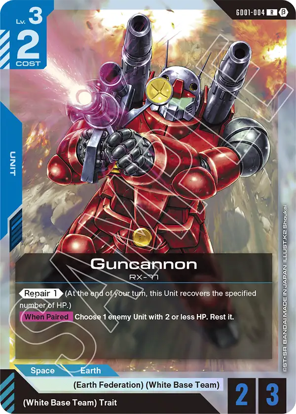 GD01-004/Guncannon R Gundam Beta