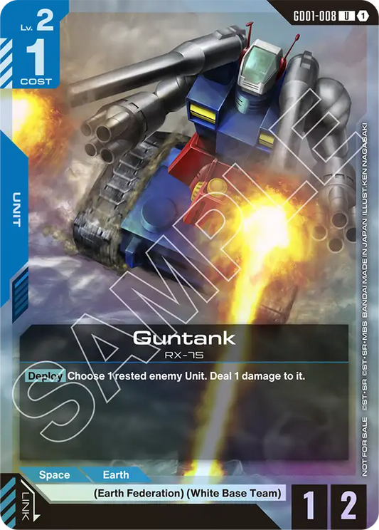 GD01-008/Guntank U Gundam Promo
