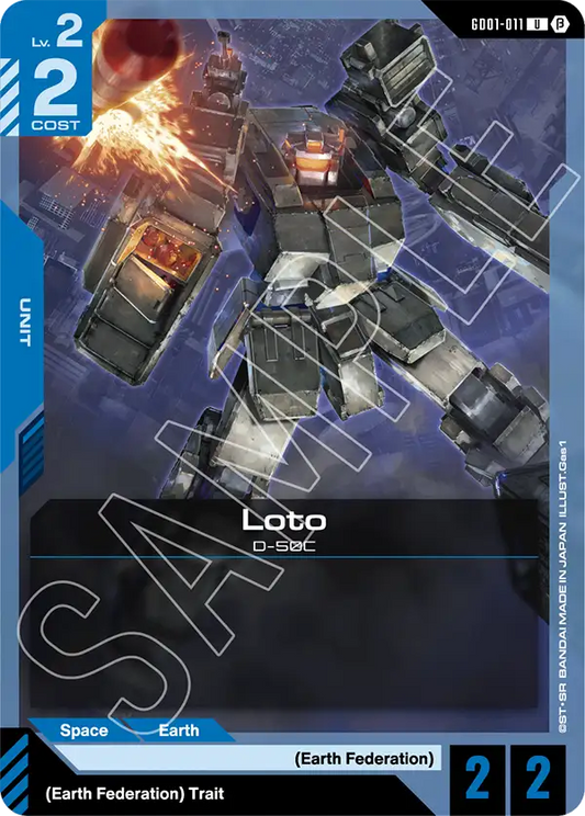 GD01-011/Loto U Gundam Beta