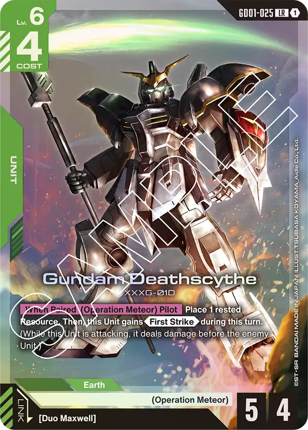 GD01-025/Gundam Deathscythe LR GD01