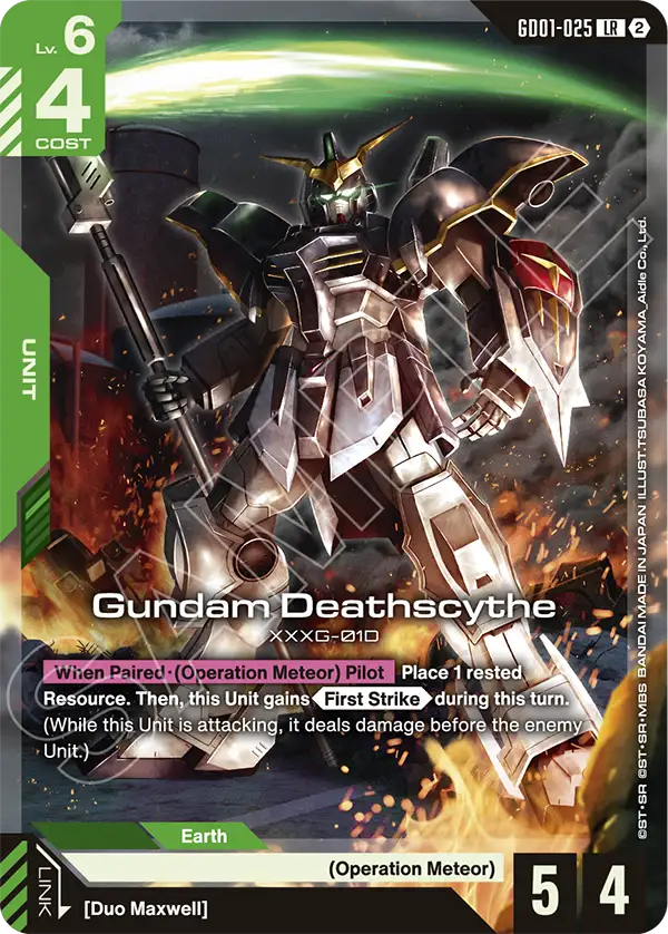 GD01-025/Gundam Deathscythe LR SC01