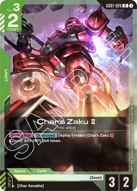 GD01-026/Char's Zaku ? R GD01