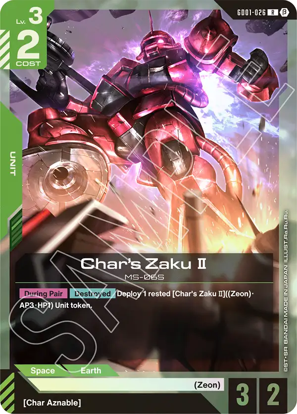 GD01-026/Char's Zaku ? R