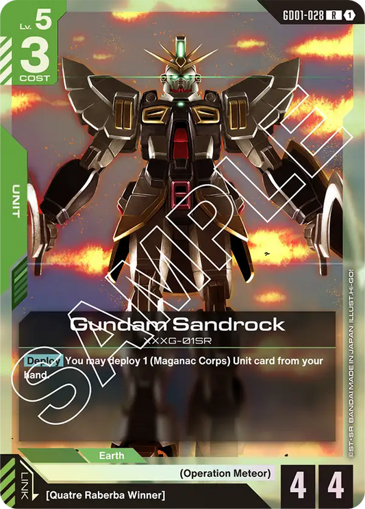 GD01-028/Gundam Sandrock R GD01