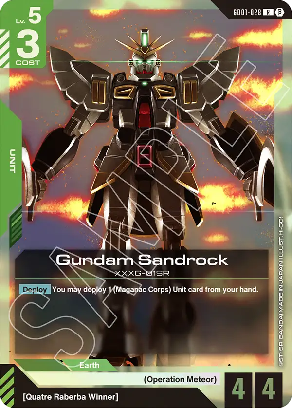 GD01-028/Gundam Sandrock R