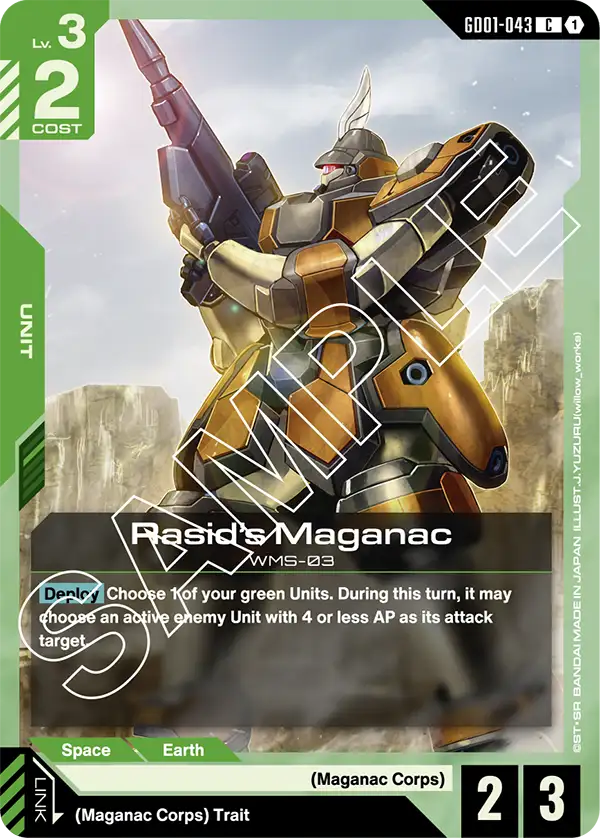 GD01-043/Rasid's Maganac C GD01