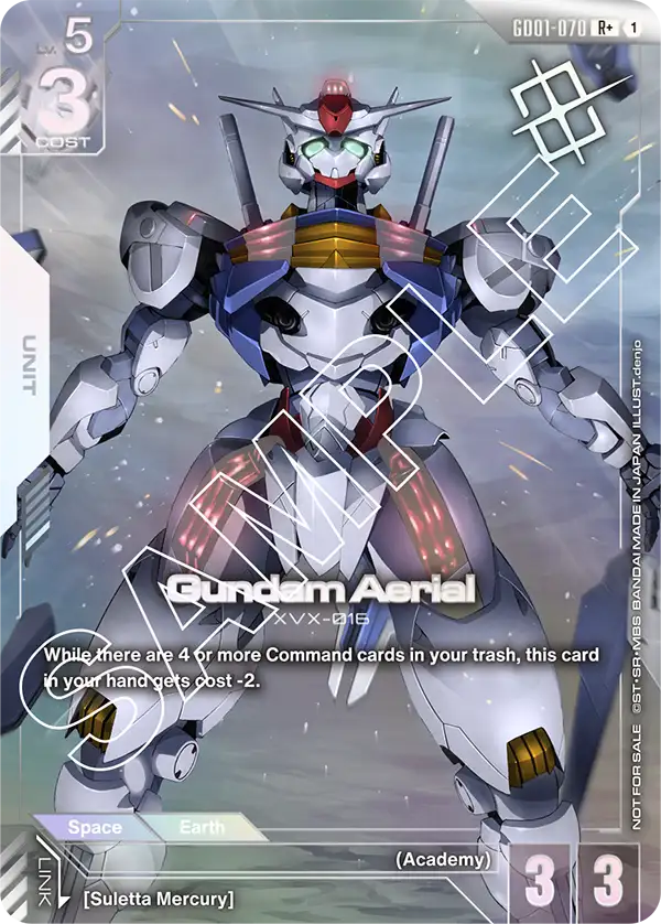 GD01-070/Gundam Aerial R+ GD01