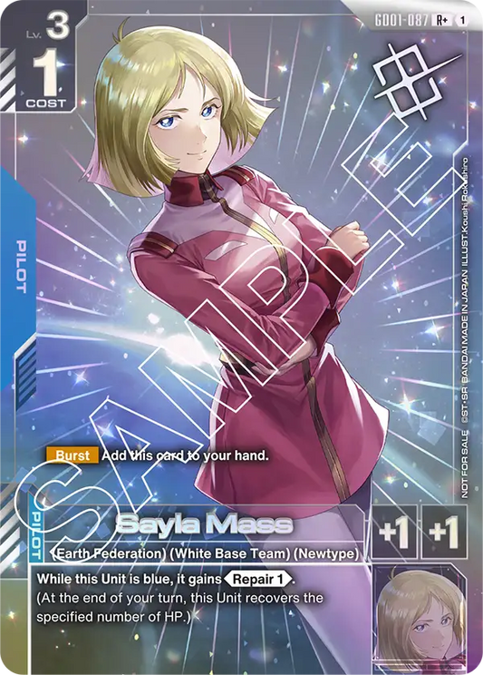 GD01-087/Sayla Mass R+ Gundam Promo