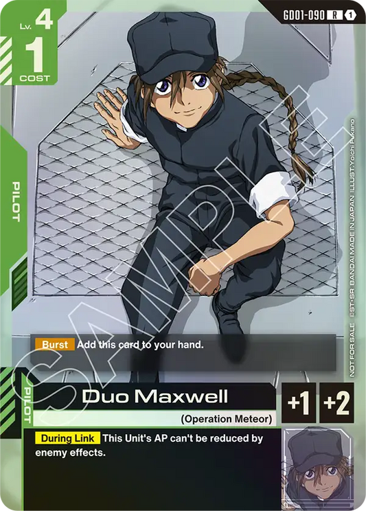 GD01-090/Duo Maxwell R Gundam Promo