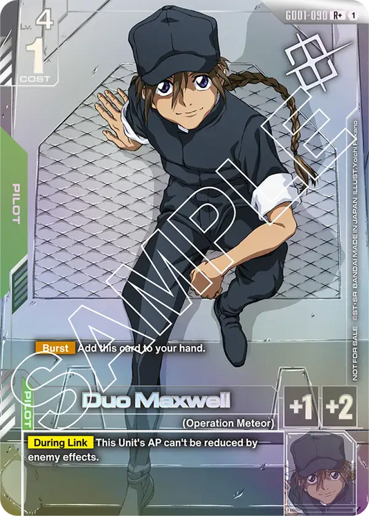 GD01-090/Duo Maxwell R+ Gundam Promo