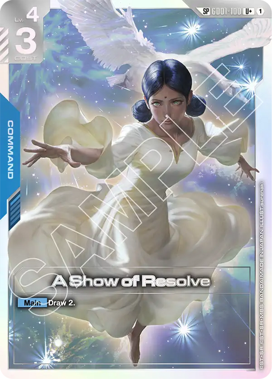 GD01-100/A Show of Resolve U+ GD03