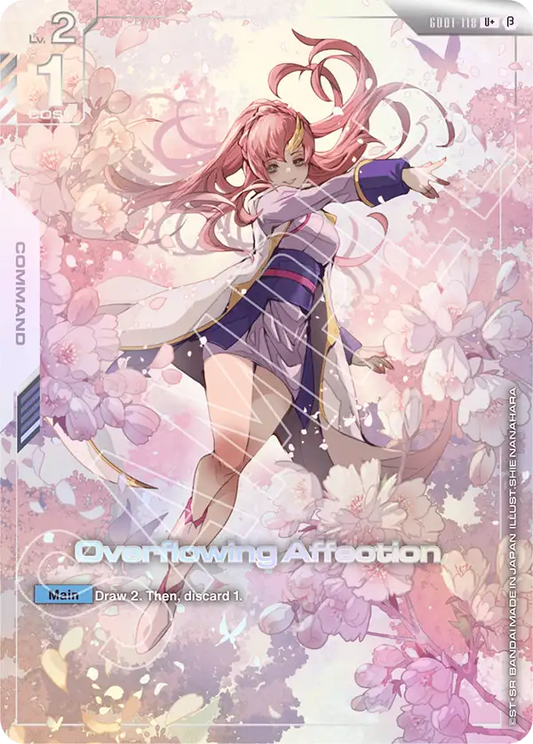 GD01-118/Overflowing Affection U+ Gundam Beta