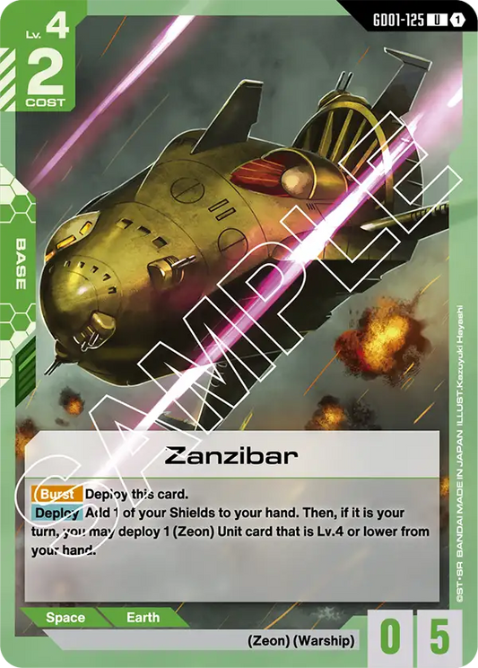 GD01-125/Zanzibar U GD01