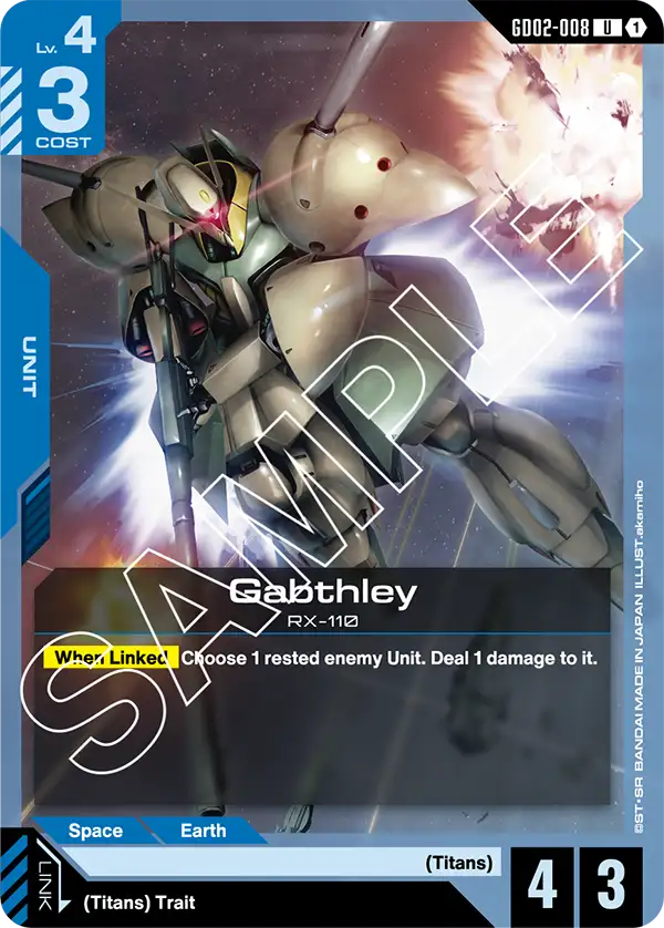 GD02-008/Gabthley U GD02