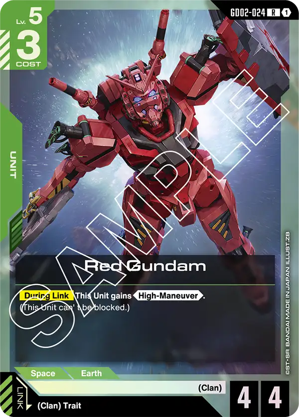 GD02-024/Red Gundam R GD02