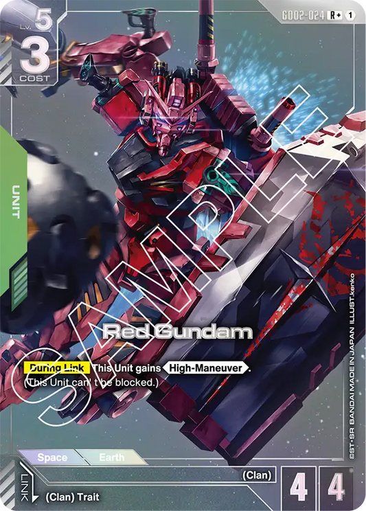 GD02-024/Red Gundam R+ GD02