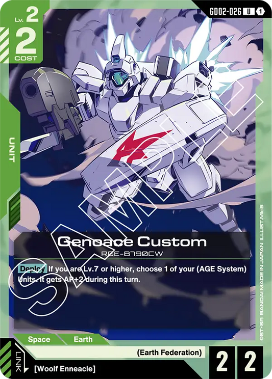 GD02-026/Genoace Custom U GD02