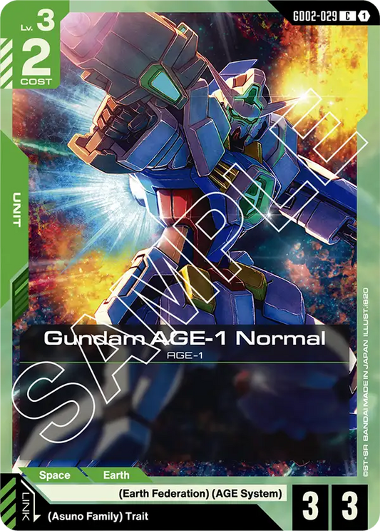 GD02-029/Gundam AGE-1 Normal C GD02