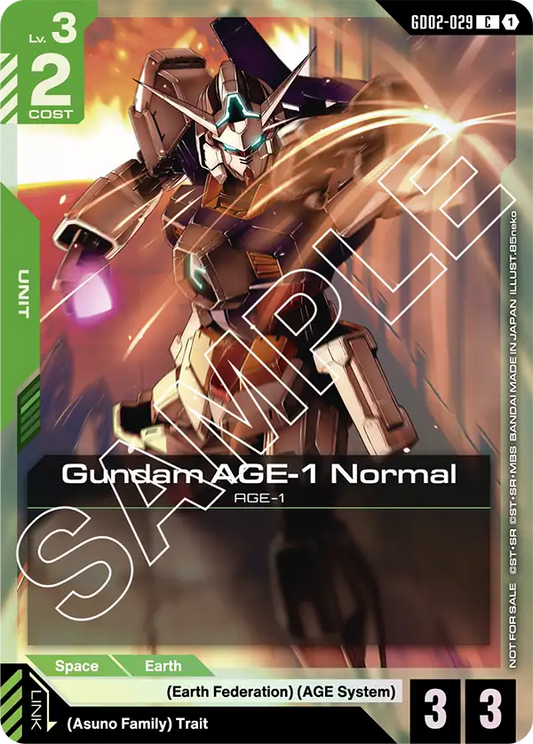 GD02-029/Gundam AGE-1 Normal C Gundam Promo