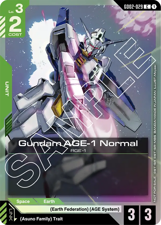 GD02-029/Gundam AGE-1 Normal C GD02