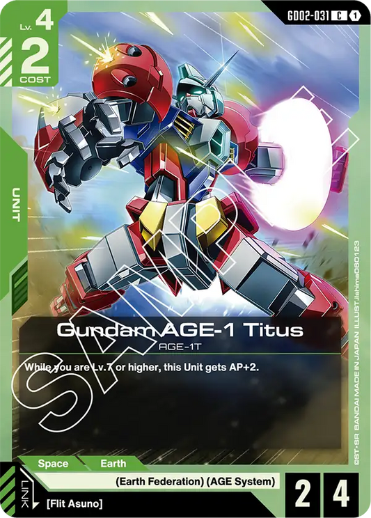 GD02-031/Gundam AGE-1 Titus C GD02