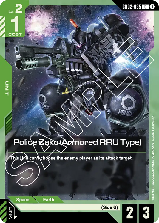 GD02-035/Police Zaku (Armored RRU Type) C GD02
