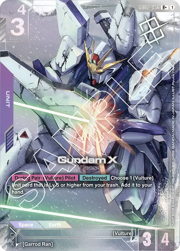 GD02-056/Gundam X R+ Gundam Promo
