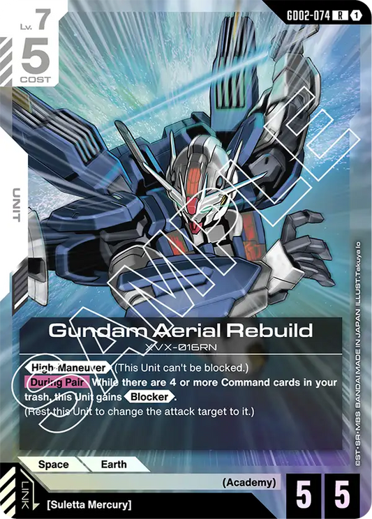 GD02-074/Gundam Aerial Rebuild R GD02